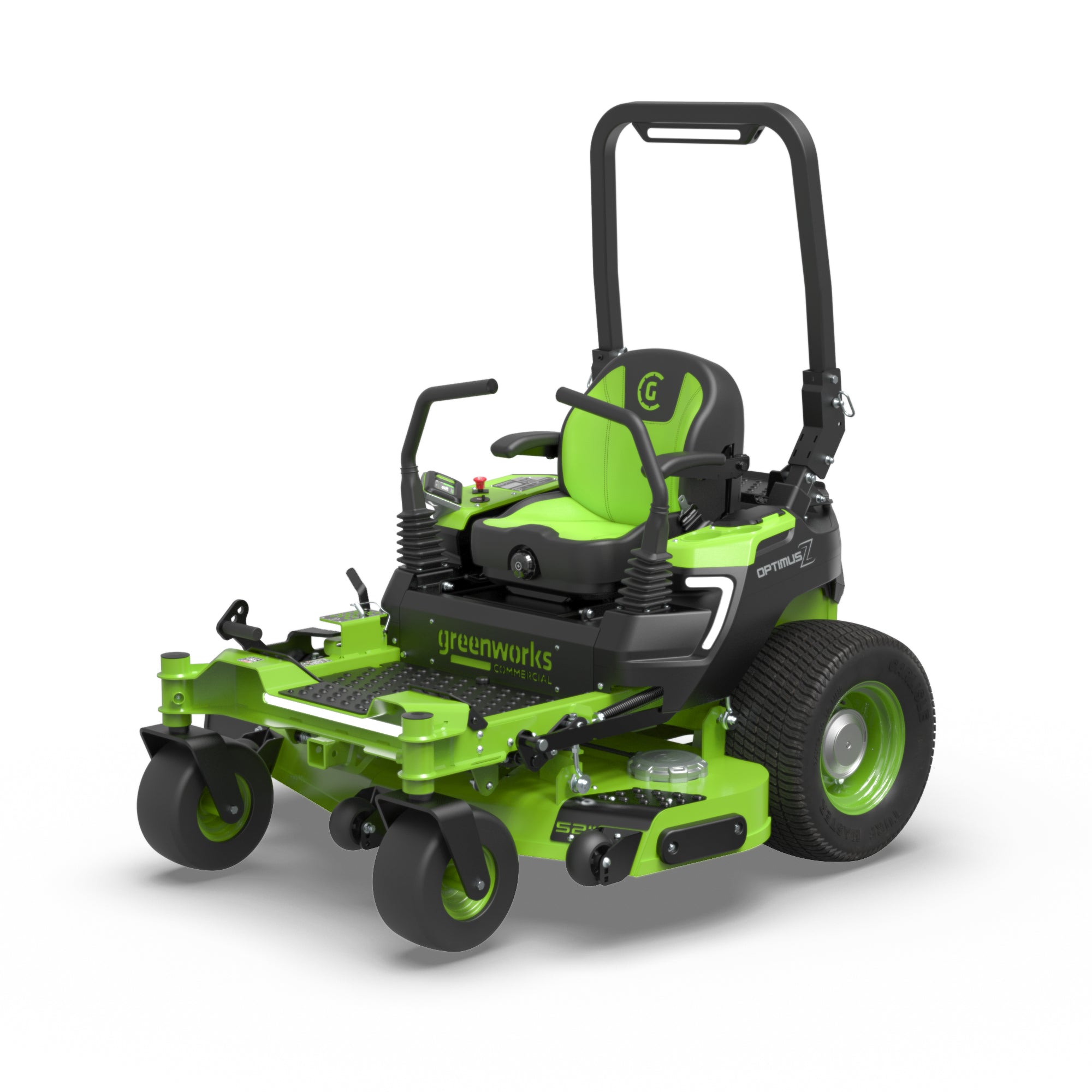 OptimusZ 52 IN 24kWh Ride-On Zero-Turn Mower | Greenworks Commercial