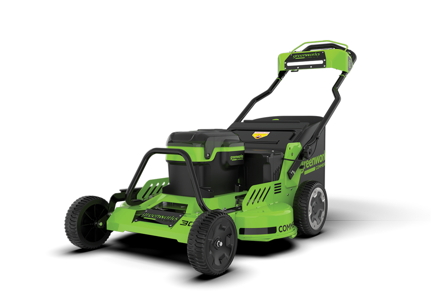 82V 30” Self-Propelled Lawn Mower with (3) 8Ah Batteries and Dual Port Charger | 82LM30S-83DP