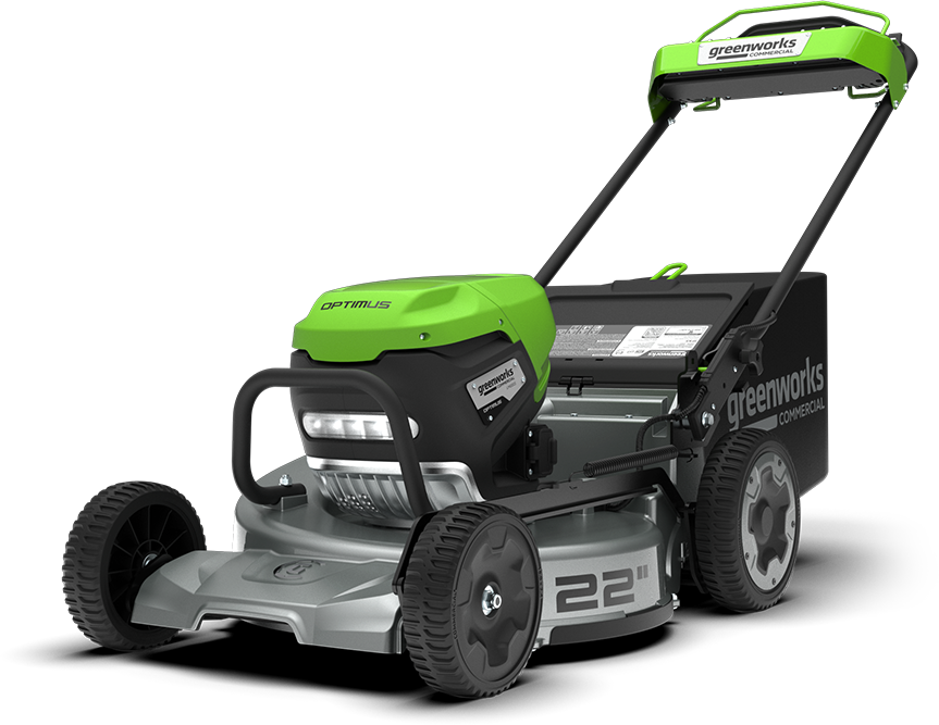 Optimus ATM 22" Mower with (2) CORE530 batteries, DP Charger | ATM22A-C5DP