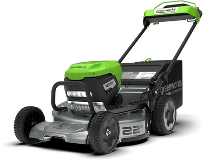 Optimus ATM 22" Mower with (2) CORE530 batteries, DP Charger | ATM22A-C5DP