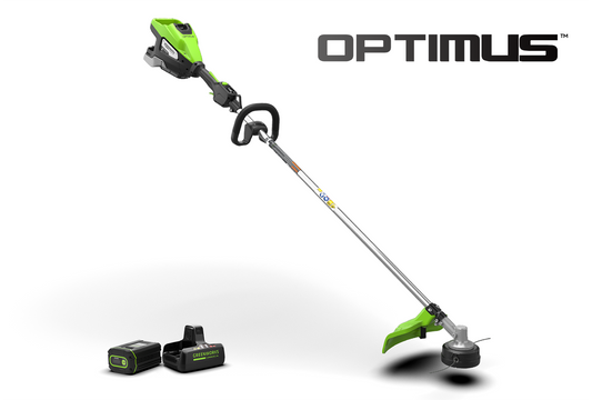 Optimus 82V 1.6 kW String Trimmer With (1) 4 Ah Battery and Dual Port Charger | ST161-4DP