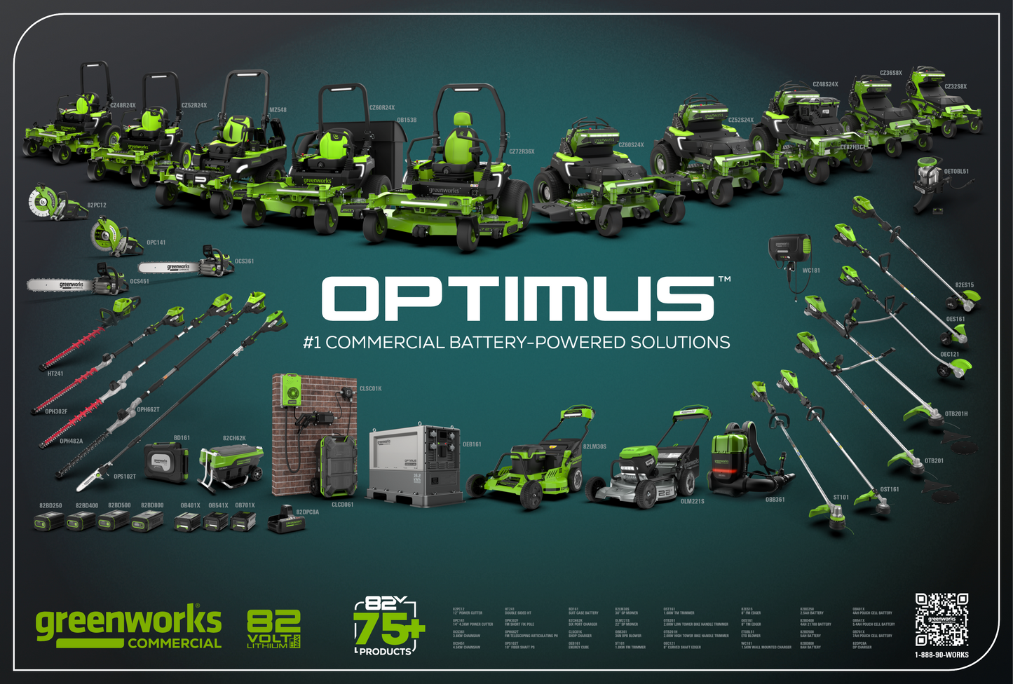 Optimus 82V 14” Power Cutter  | PC141