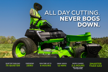 OptimusZ 60 Inch 18kWh Commercial Stand-On Mower 