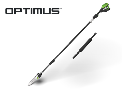 OPTIMUS 82V 10" Polesaw with Carbon Fiber Shaft  | OPS300T