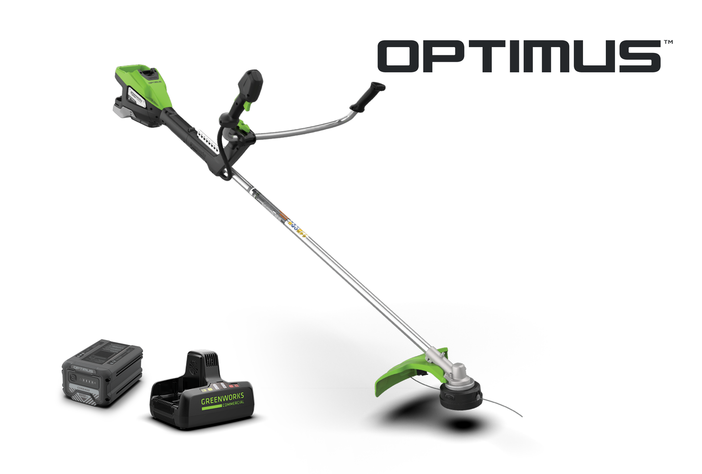 Optimus 82V 2.0 kW Bike Handle String Trimmer Kit | TB201H-4DP