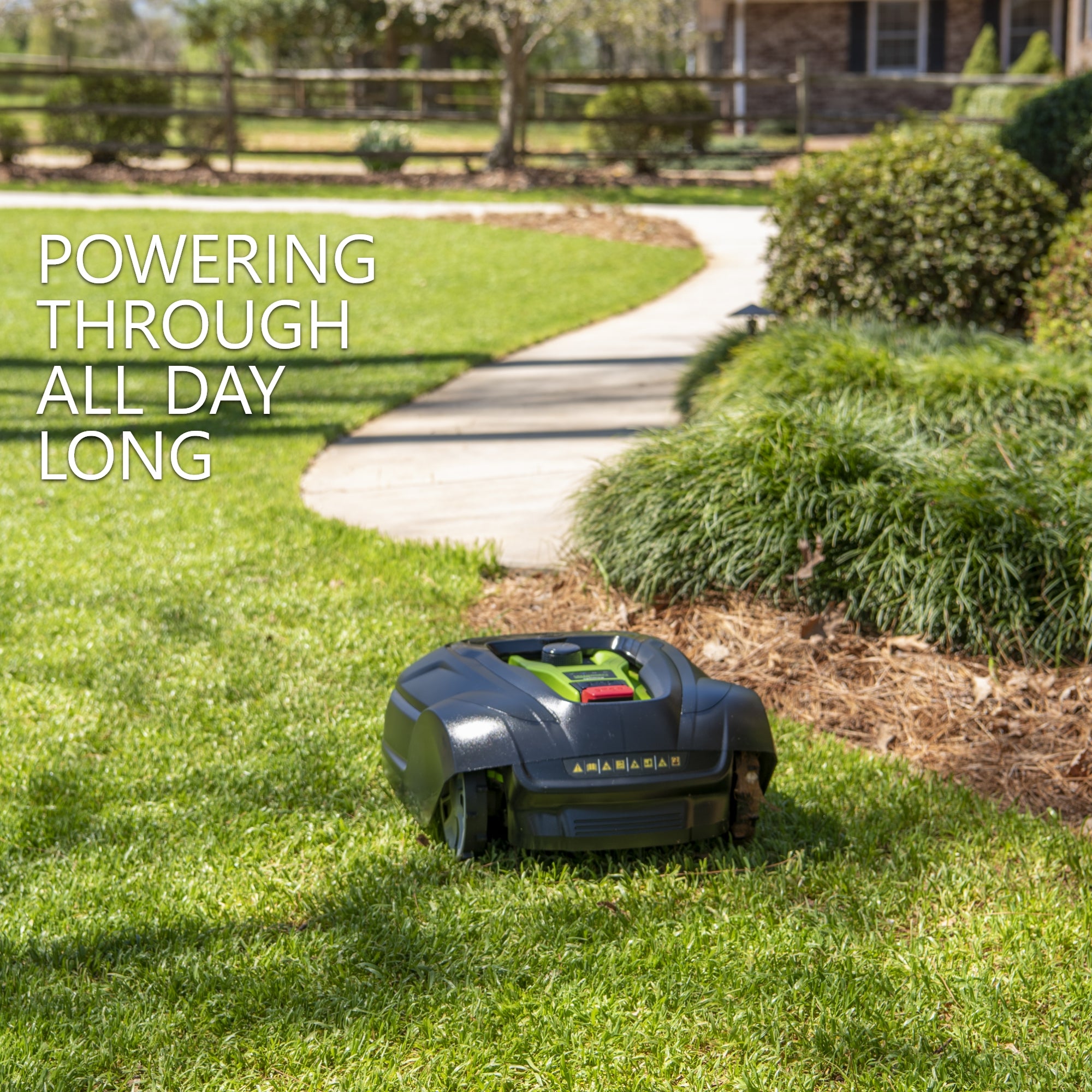 Programmable lawn 2024 mower