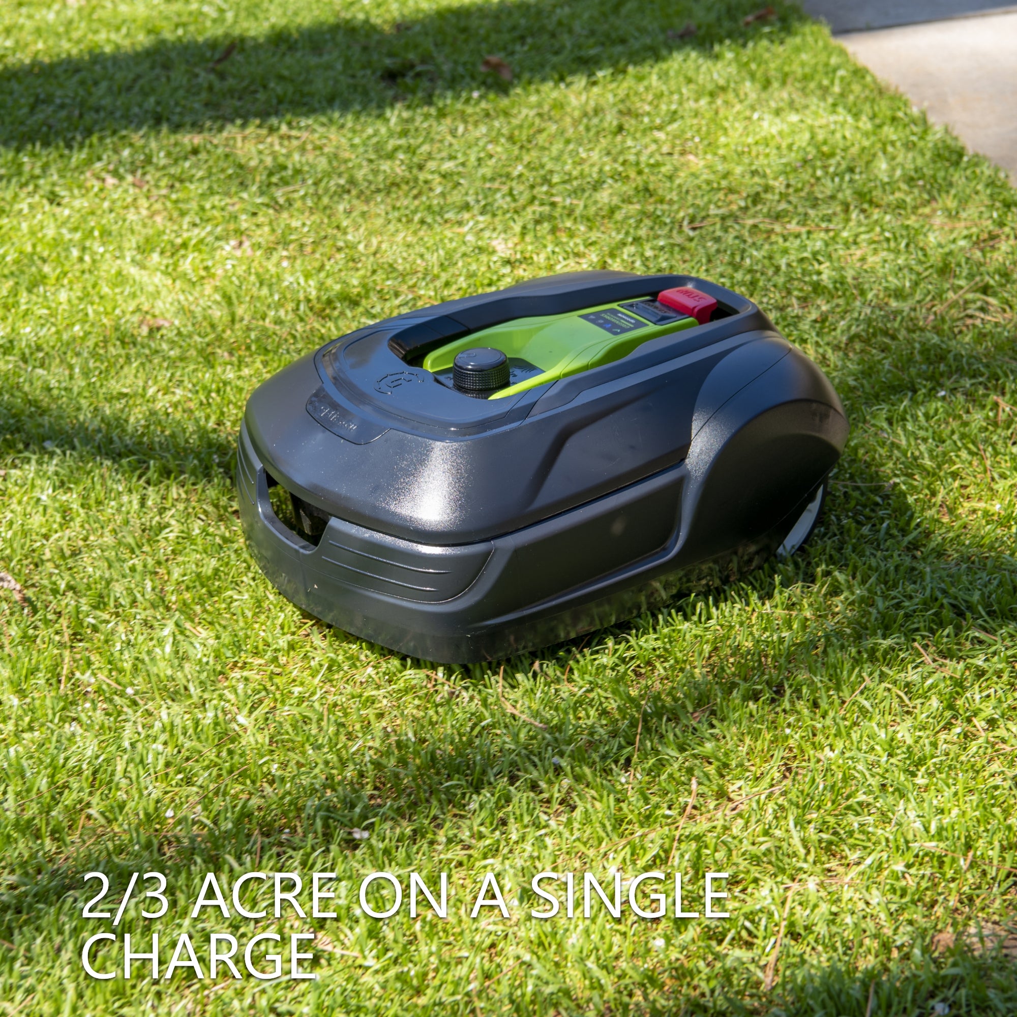 Commercial robotic best sale lawn mower gps