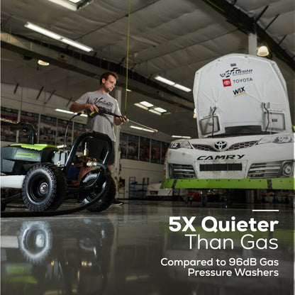 2500-PSI Brushless Pressure Washer with Industrial-Grade Pump | GPW2500C